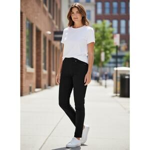Simply Vera-Vera Wang Black Jeggings Size Large NWT (2 available)
